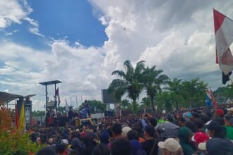 Demo di DPRD Kaltim