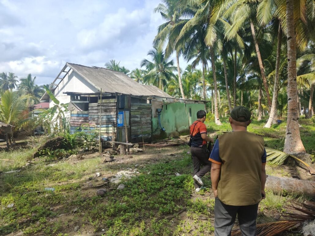 Angin Kencang di Tanjung Tengah