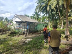 Angin Kencang di Tanjung Tengah
