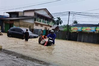 Hujan Deras di Samarinda