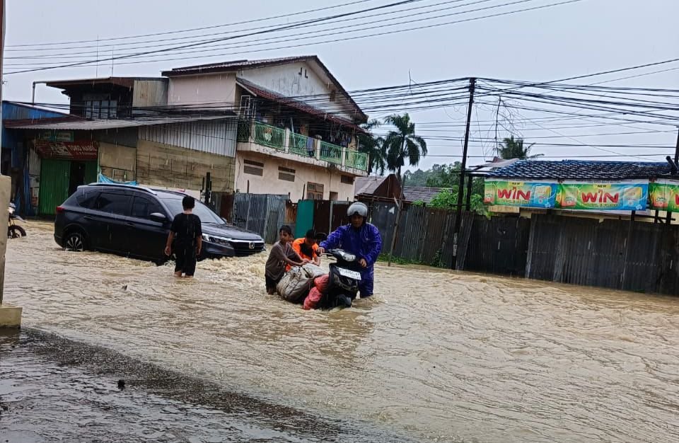 Hujan Deras di Samarinda