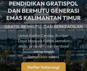Beasiswa S2 dan S3 Kaltim