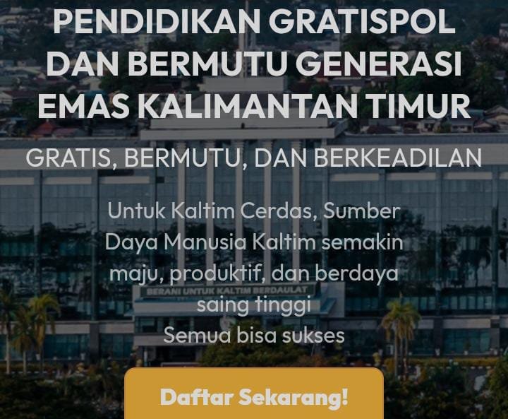 Beasiswa S2 dan S3 Kaltim