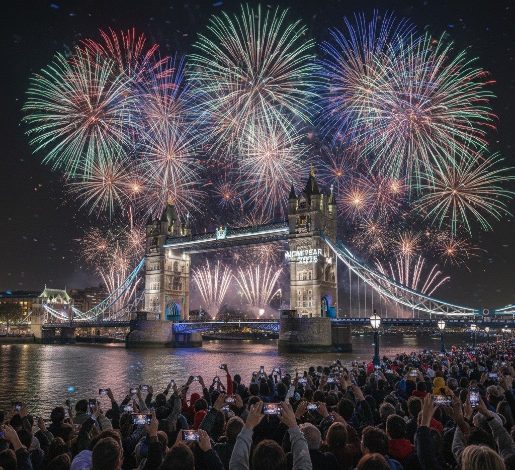 kembang api tahun baru