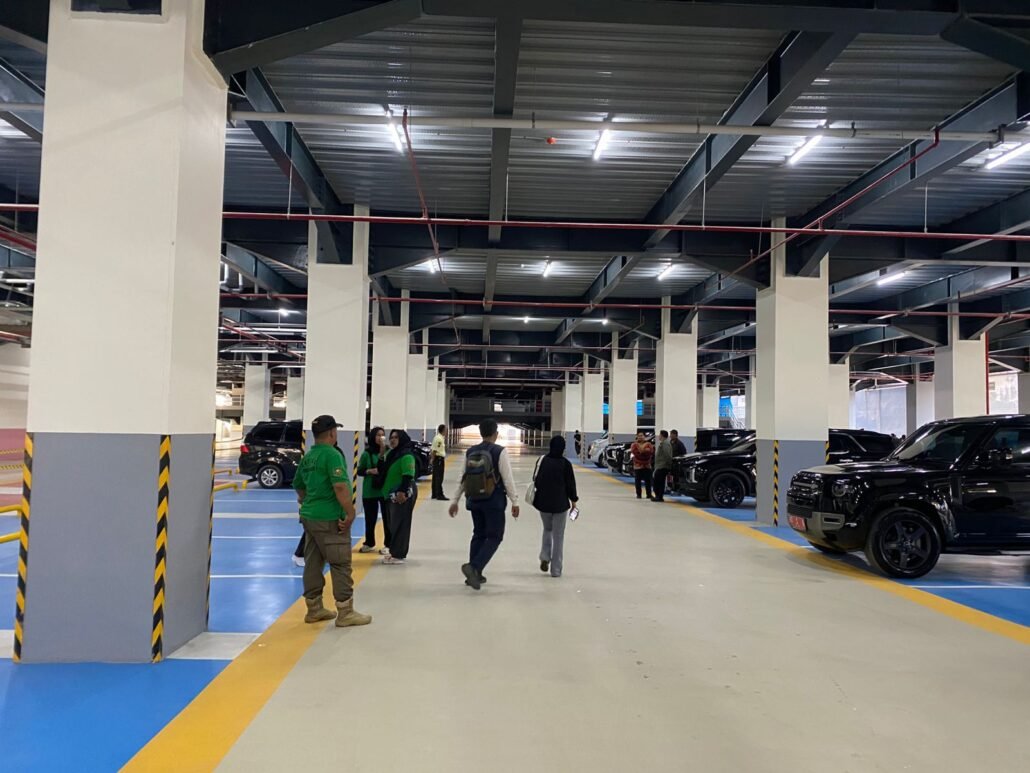 Parkir di Pasar Pagi Samarinda