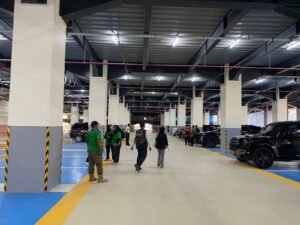 Parkir di Pasar Pagi Samarinda