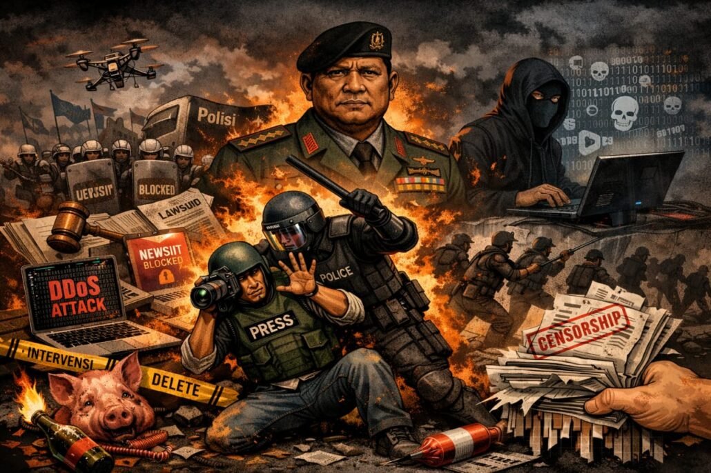 Pers di Bawah Tekanan: Ketika Kebebasan Informasi Dikepung Otoritarianisme Baru
