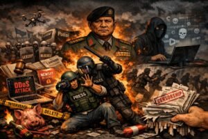 Pers di Bawah Tekanan: Ketika Kebebasan Informasi Dikepung Otoritarianisme Baru