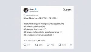 Istilah Absurd Warganet 2026