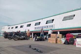 Kapal Sungai di Samarinda