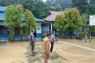 Banjir Terus Rendam SMPN 24 Samarinda