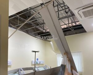 Plafon Gedung Rawat Inap RSUD RAPB PPU Ambruk
