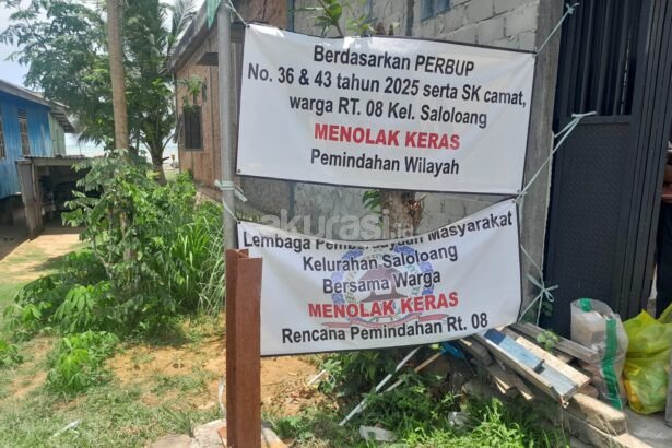 Warga RT 8 Saloloang