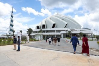 Salat Idulfitri Perdana di IKN