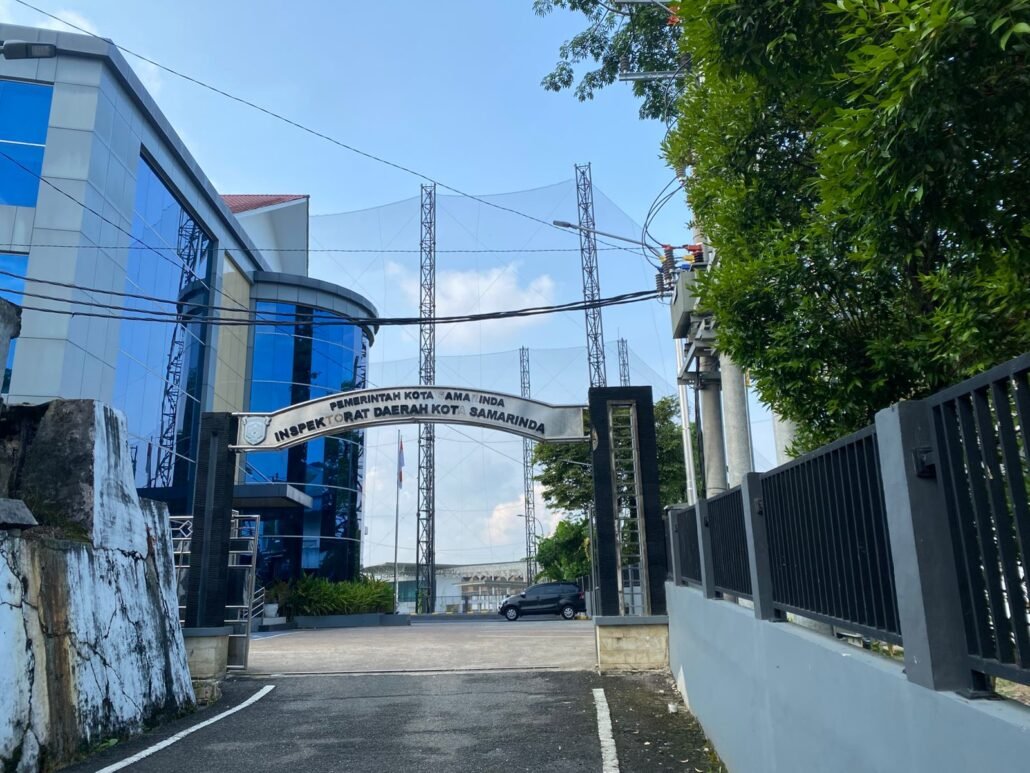 Inspektorat Samarinda Bangun Lahan Parkir Rp1 Miliar