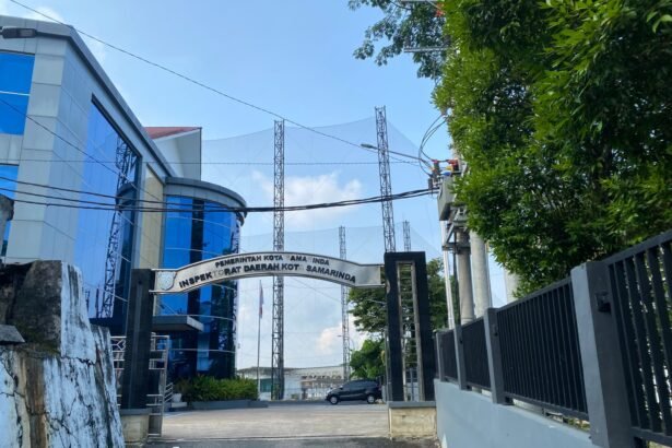 Inspektorat Samarinda Bangun Lahan Parkir Rp1 Miliar