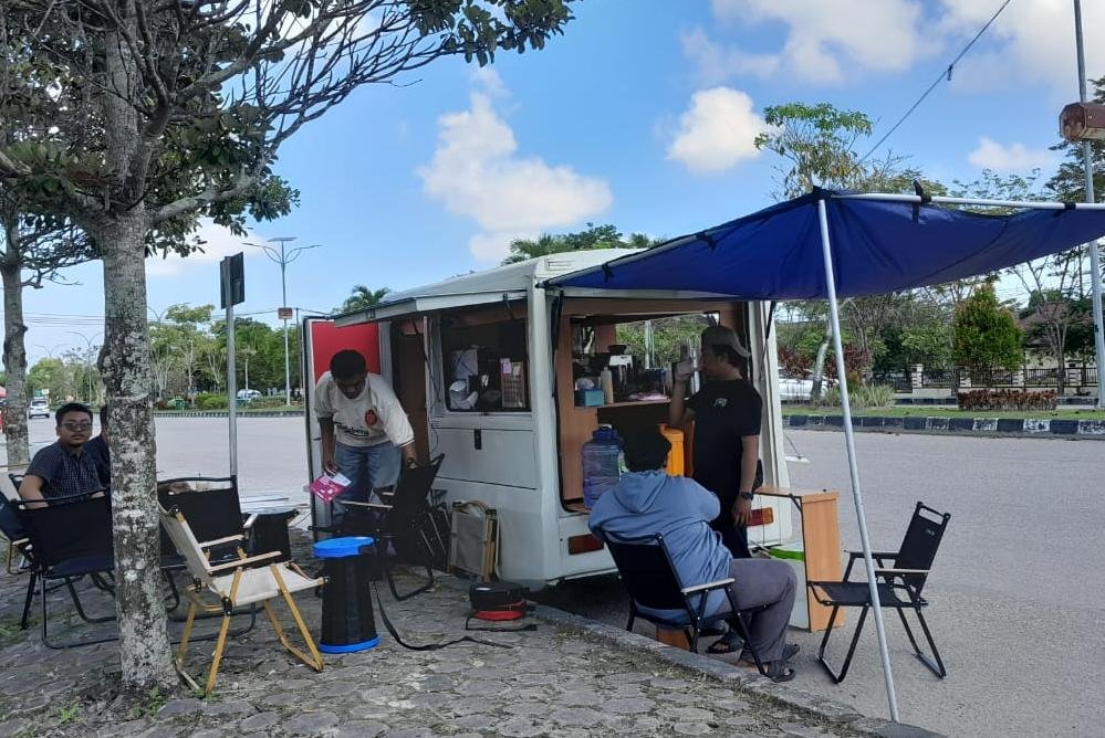 Pedagang Depan RSUD RAPB Ditata Ulang