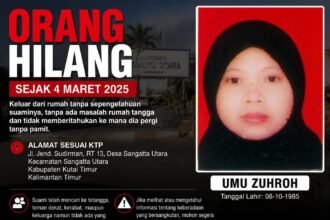 Warga Sangatta Hilang