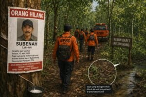 Penyadap Karet di PPU Hilang