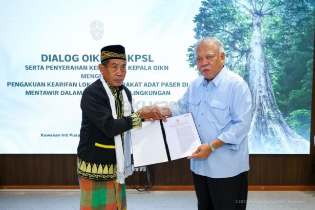 Masyarakat Adat Paser di Mentawir
