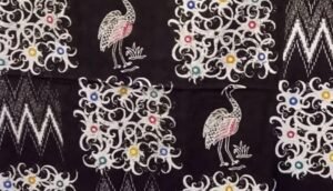 Batik Kuntul Perak Khas Bontang Kalimantan Timur