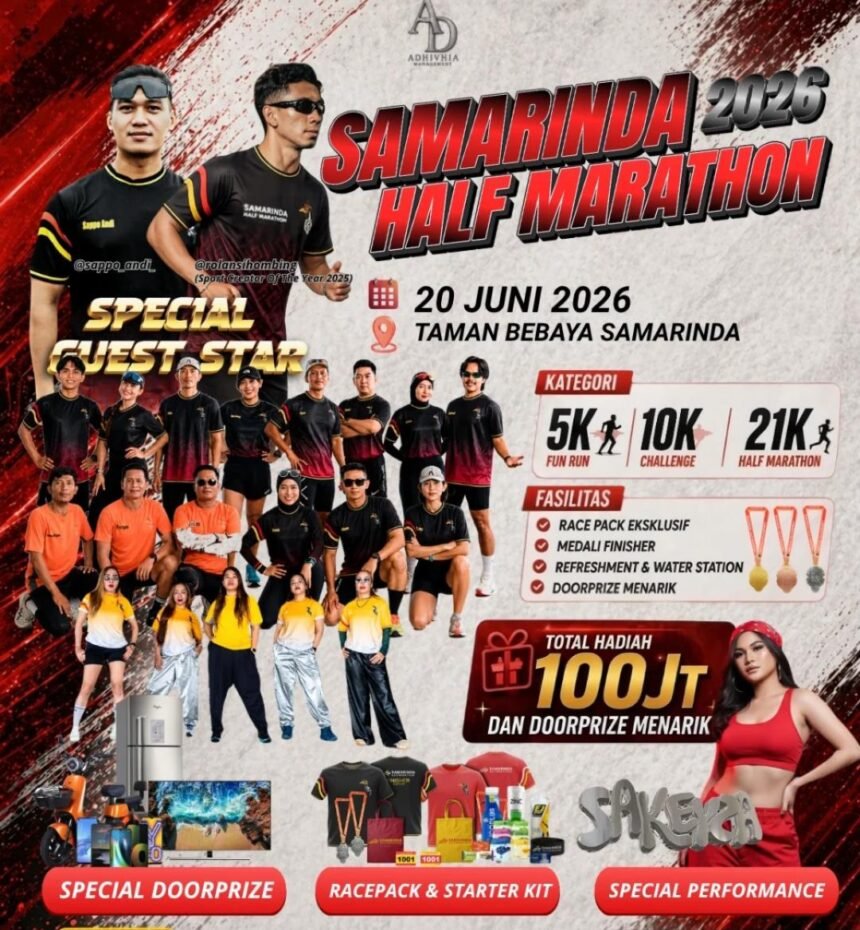 Samarinda Half Marathon 2026 Mendadak Batal