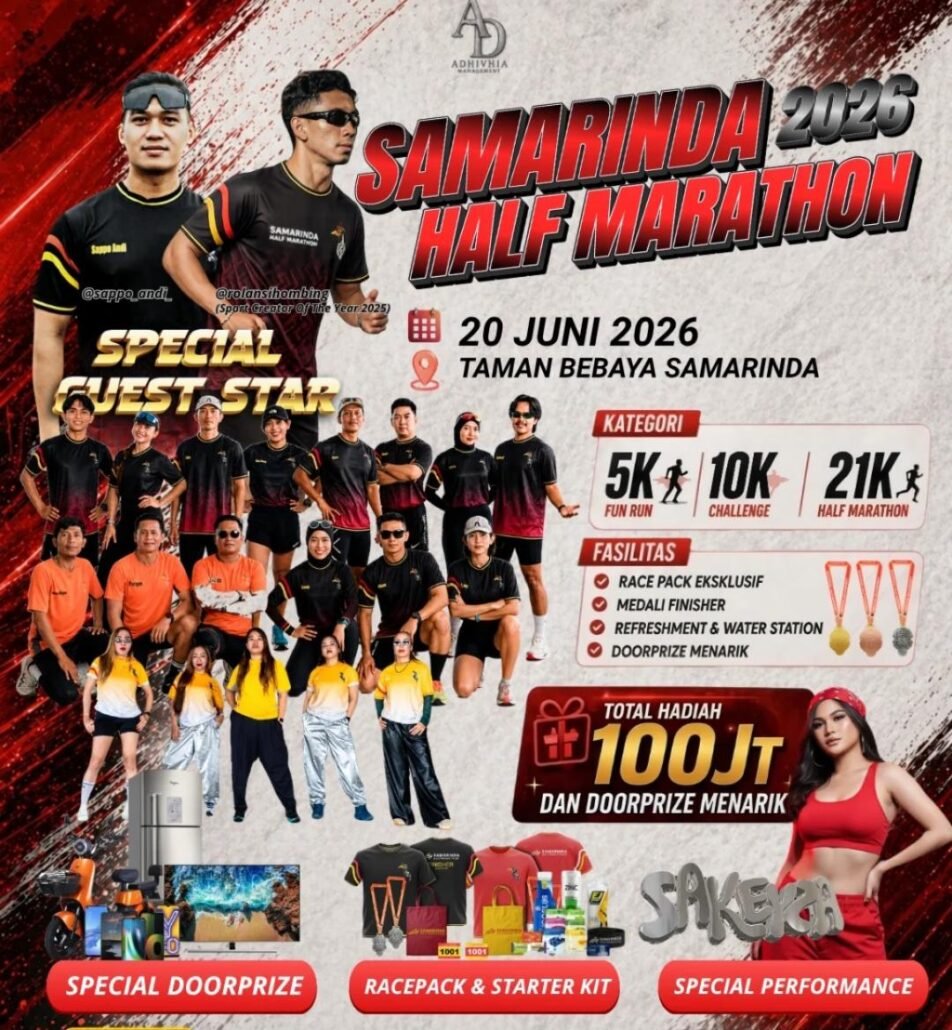 Samarinda Half Marathon 2026 Mendadak Batal