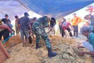 Dua Bocah Korban Kebakaran Sungai Parit