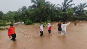 Tujuh Rumah di Lawe-Lawe Kebanjiran