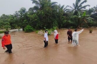 Tujuh Rumah di Lawe-Lawe Kebanjiran