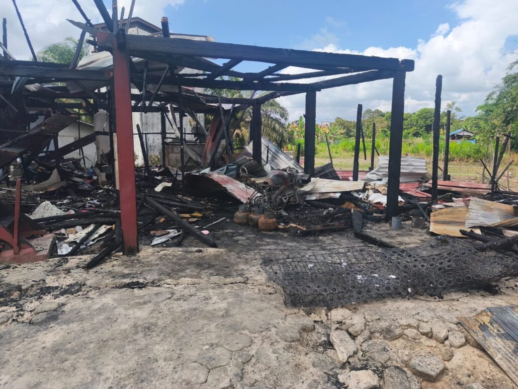 Kebakaran di Sungai Parit, Penajam