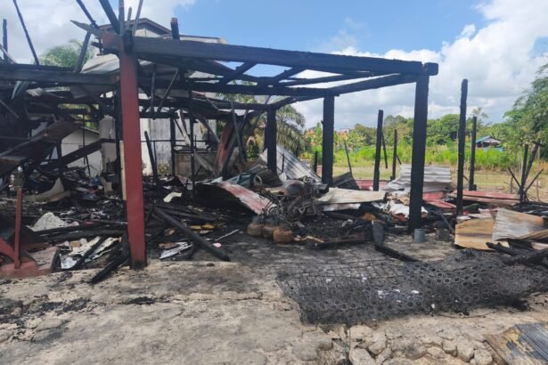 Kebakaran di Sungai Parit, Penajam