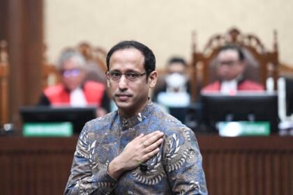 Nadiem Makariem Divonis 10 Tahun Penjara