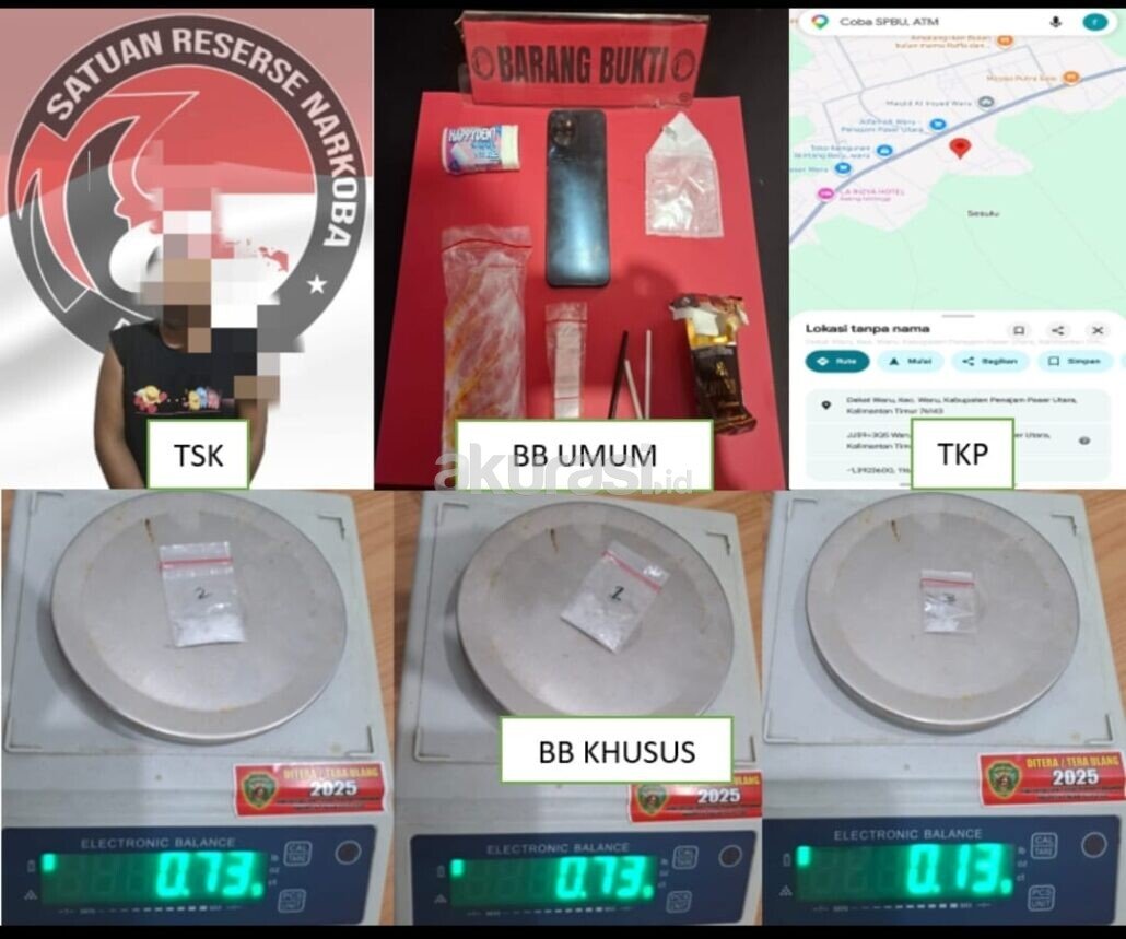 Pria 36 Tahun Diamankan di Waru