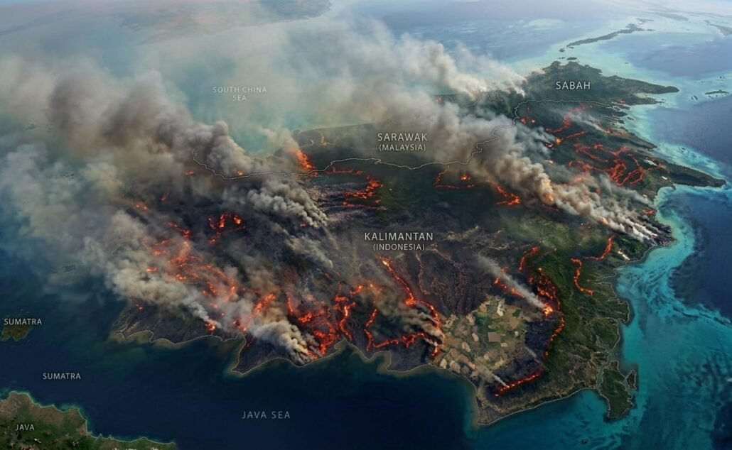 Sejarah Kebakaran Hutan di Kalimantan