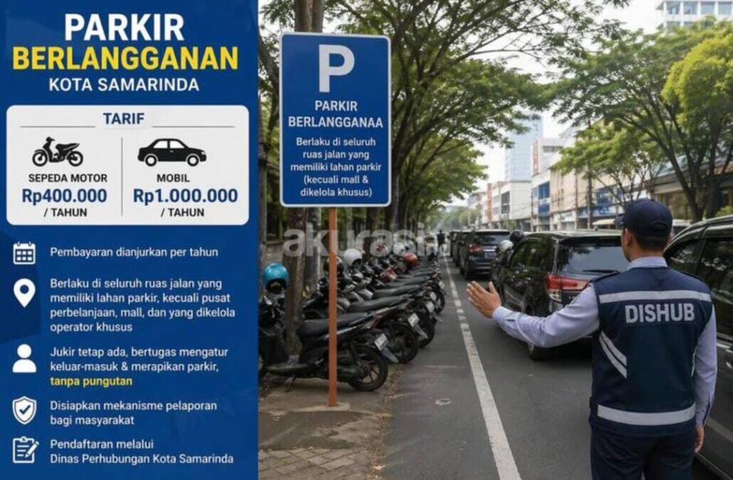 Berlangganan Parkir Samarinda