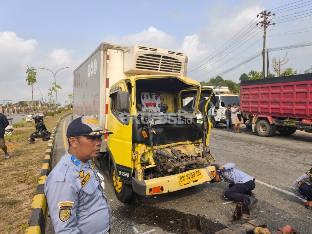 Kecelakaan Beruntun di KM 9 Penajam