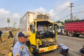 Kecelakaan Beruntun di KM 9 Penajam