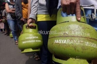 Perempuan Kepala Keluarga di Samarinda Dapat LPG 3 Kg