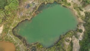 Kolam Bekas Tambang di Samarinda