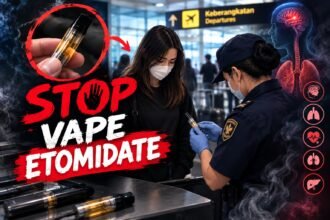Ilustrasi Penangkapan Etomidate dalam Vape di Bandara (ist)
