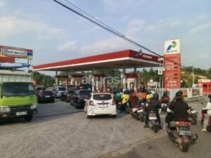 Antrean BBM Samarinda
