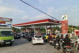 Antrean BBM Samarinda