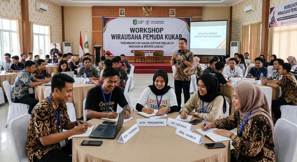 Kukar Dorong Anak Muda jadi Wirausaha, Workshop jadi Ruang Tambah Pengalaman