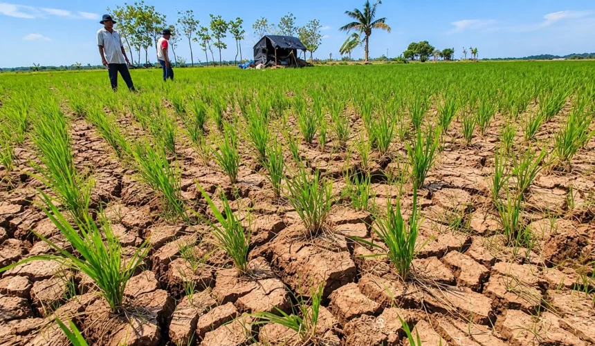 Kemarau Panjang Ancam Produksi Padi PPU, Potensi Kehilangan Hasil Capai 3.000 Ton!