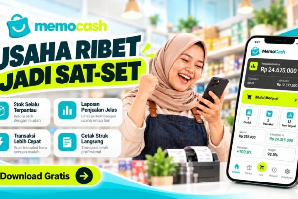 Kenalin Nih Aplikasi MemoCash! Aplikasi Kasir Offline untuk Pelaku UMKM