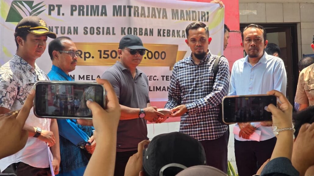 Pemkab Kukar Dampingi Penyaluran Bantuan Rp150 Juta bagi Korban Kebakaran