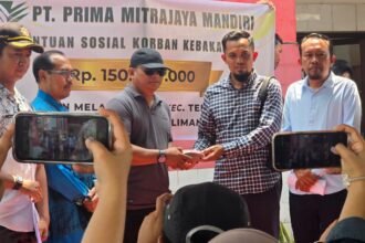 Pemkab Kukar Dampingi Penyaluran Bantuan Rp150 Juta bagi Korban Kebakaran