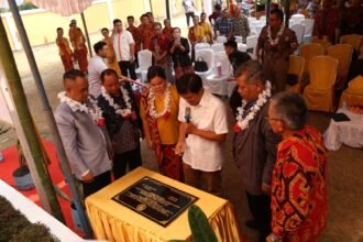 Resmikan Gereja GPSDI Bukit Sion